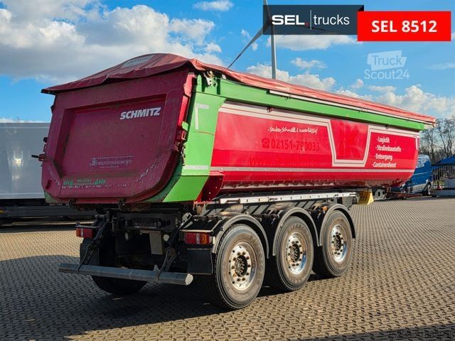 Kipper Auflieger SCHMITZ CARGOBULL SKI 24 SL 7.2 / Alu-Felgen / Liftachse