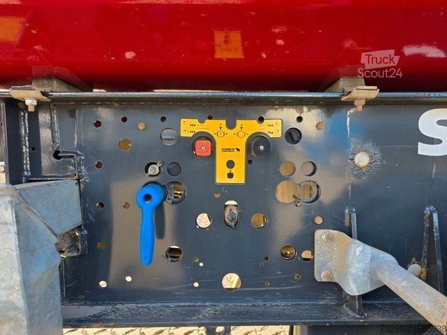 Kipper Auflieger SCHMITZ CARGOBULL SKI 24 SL 7.2 / Alu-Felgen / Liftachse