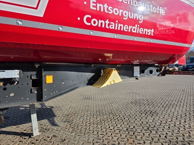 Kipper Auflieger SCHMITZ CARGOBULL SKI 24 SL 7.2 / Alu-Felgen / Liftachse