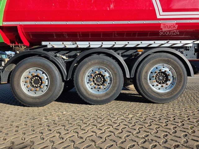 Kipper Auflieger SCHMITZ CARGOBULL SKI 24 SL 7.2 / Alu-Felgen / Liftachse