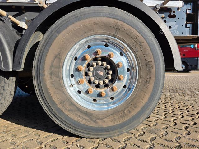 Kipper Auflieger SCHMITZ CARGOBULL SKI 24 SL 7.2 / Alu-Felgen / Liftachse