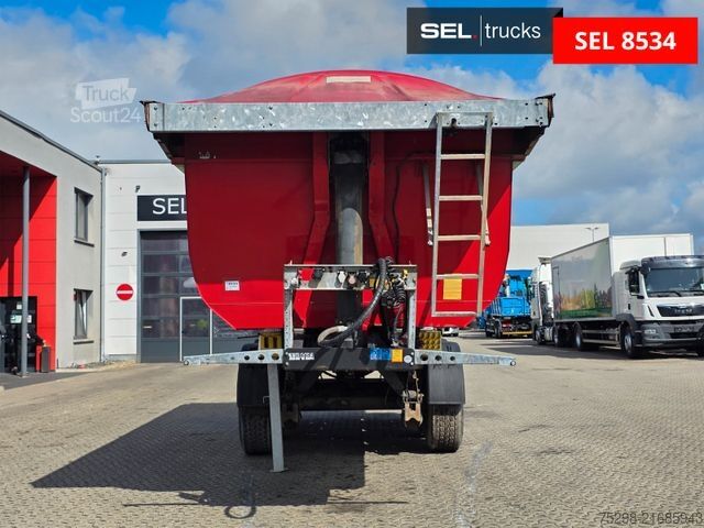 Kipper Auflieger SCHMITZ CARGOBULL SKI 24 SL 7.2 / Alu-Felgen / Liftachse