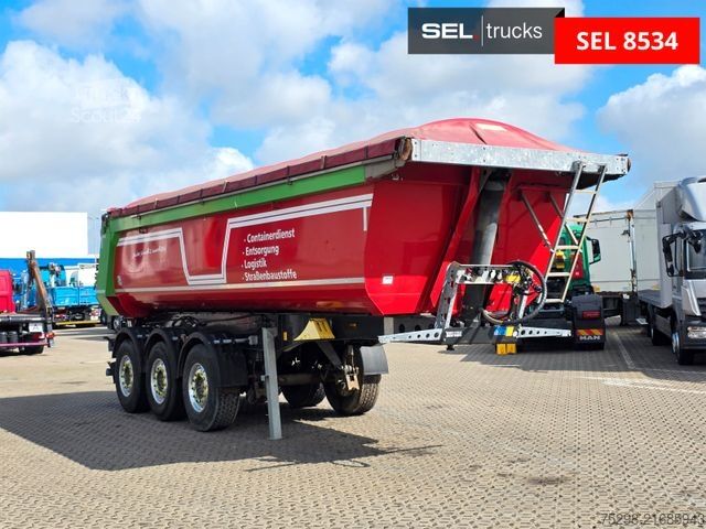 Kipper Auflieger SCHMITZ CARGOBULL SKI 24 SL 7.2 / Alu-Felgen / Liftachse