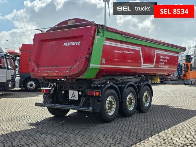 Kipper Auflieger SCHMITZ CARGOBULL SKI 24 SL 7.2 / Alu-Felgen / Liftachse