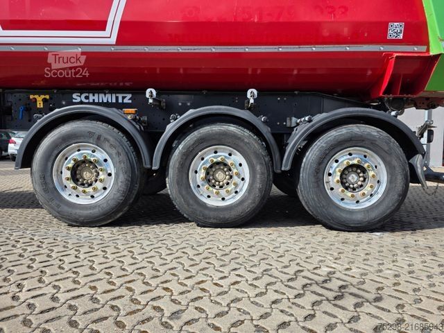 Kipper Auflieger SCHMITZ CARGOBULL SKI 24 SL 7.2 / Alu-Felgen / Liftachse