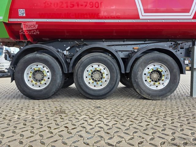 Kipper Auflieger SCHMITZ CARGOBULL SKI 24 SL 7.2 / Alu-Felgen / Liftachse