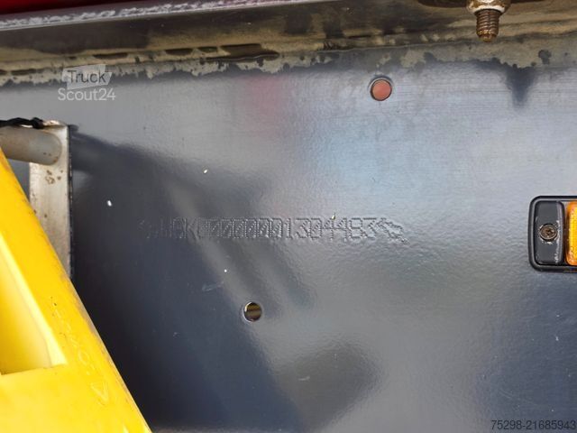 Kipper Auflieger SCHMITZ CARGOBULL SKI 24 SL 7.2 / Alu-Felgen / Liftachse