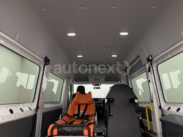 Mikroautobusas VOLKSWAGEN Crafter 35 Rollstuhl-Lift *LIEGE/TRAGESTUHL* KAM