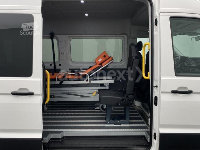 Mikroautobusas VOLKSWAGEN Crafter 35 Rollstuhl-Lift *LIEGE/TRAGE* KAMERA