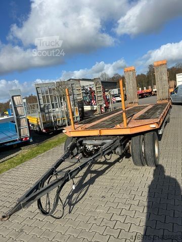 Remorque porte-engins surbaissée LANGENDORF TUE 13/100-2  2-Achser Tieflader Plattform