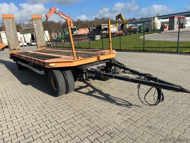 Remorque porte-engins surbaissée LANGENDORF TUE 13/100-2  2-Achser Tieflader Plattform