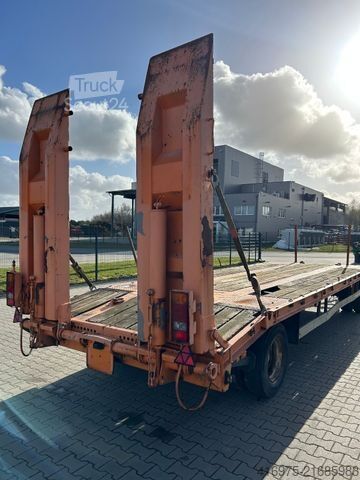 Remorque porte-engins surbaissée LANGENDORF TUE 13/100-2  2-Achser Tieflader Plattform