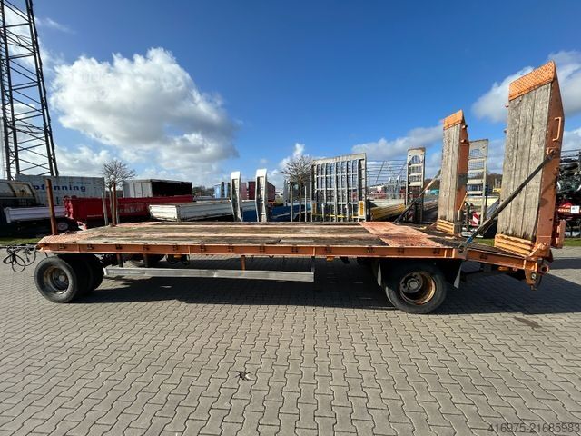 Remorque porte-engins surbaissée LANGENDORF TUE 13/100-2  2-Achser Tieflader Plattform