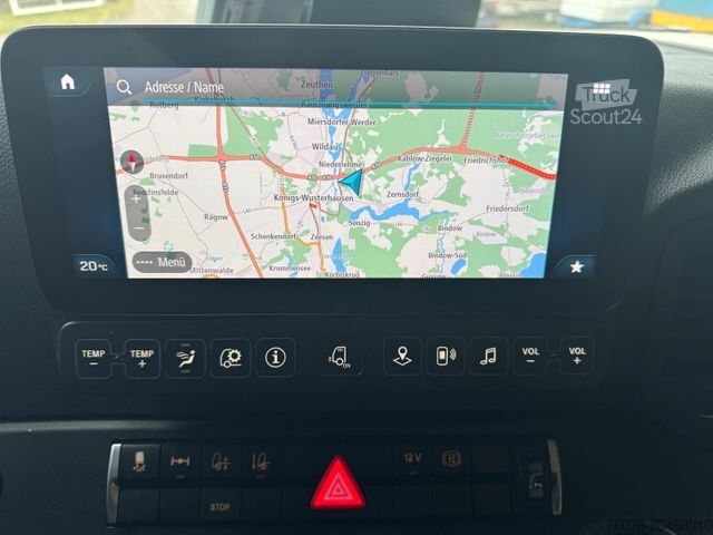 Lastbil med flak MERCEDES-BENZ Actros 2545 LLnR 6x2/4 Kran Hiab Funk Standklima