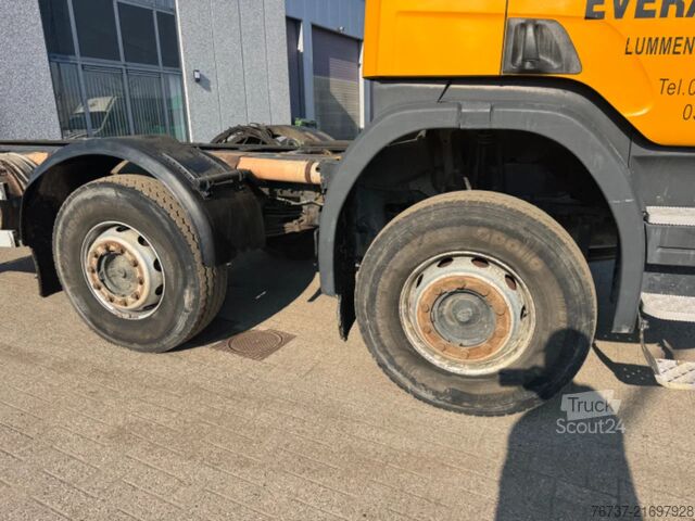 Châssis avec cabine Scania P380 **BELGIAN TRUCK-BIG AXXLES-FULL STEEL**