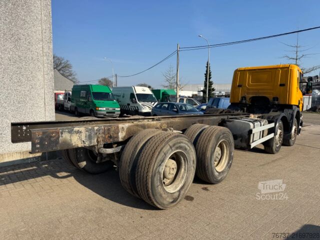 Châssis avec cabine Scania P380 **BELGIAN TRUCK-BIG AXXLES-FULL STEEL**