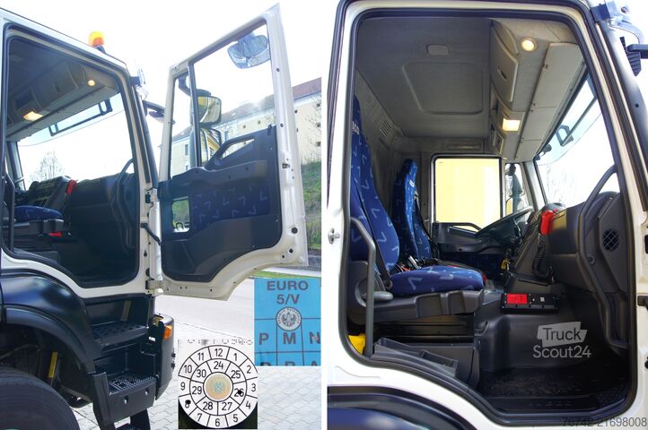 Kipper LKW Iveco TRAKKER 380T45 / 6x4/TÜV/Euro 5/HIAB 166 ES-4/MEILLER