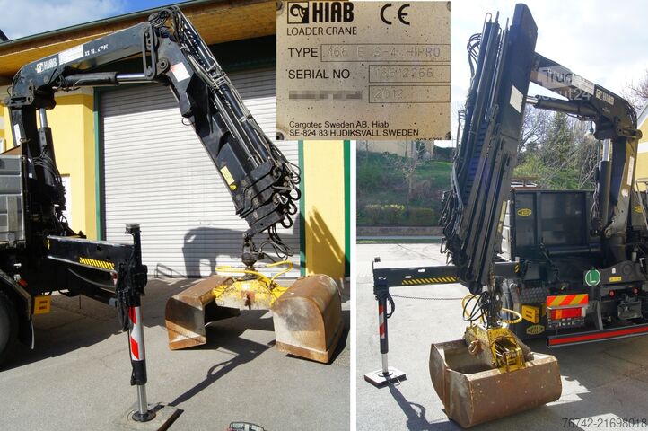 Dreiseitenkipper LKW Iveco TRAKKER 380T45 / 6x4/TÜV/Euro 5/HIAB 166 ES-4/MEILLER