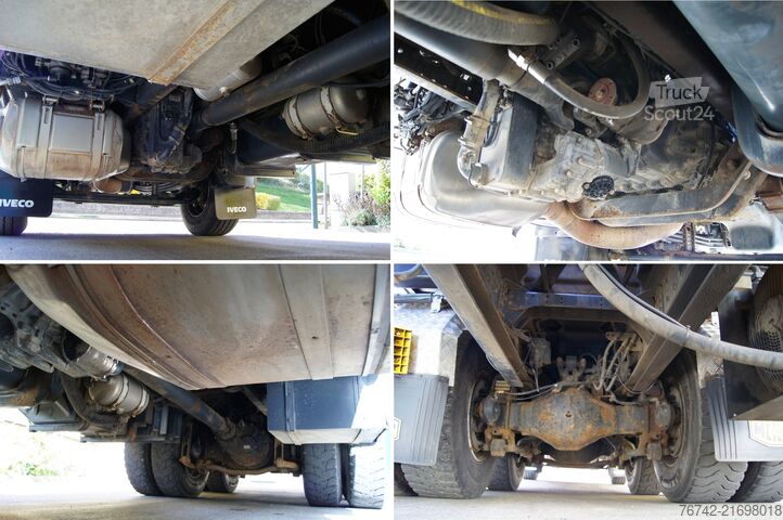 Dreiseitenkipper LKW Iveco TRAKKER 380T45 / 6x4/TÜV/Euro 5/HIAB 166 ES-4/MEILLER