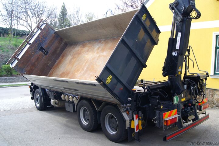 Autokran Iveco TRAKKER 380T45 / 6x4/TÜV/Euro 5/HIAB 166 ES-4/MEILLER