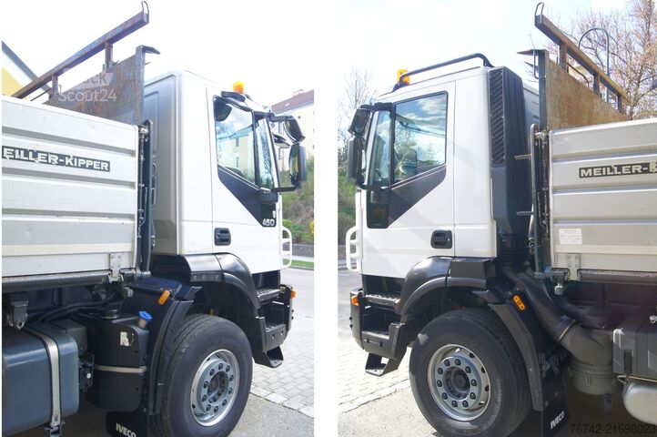 Autokran Iveco TRAKKER 380T45 / 6x4/TÜV/Euro 5/HIAB 166 ES-4/MEILLER