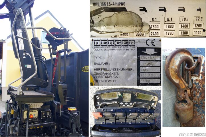 Autokran Iveco TRAKKER 380T45 / 6x4/TÜV/Euro 5/HIAB 166 ES-4/MEILLER