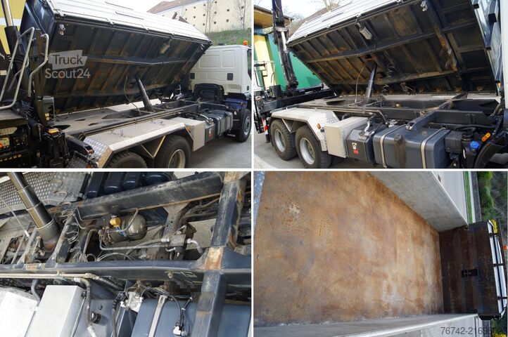 Autokran Iveco TRAKKER 380T45 / 6x4/TÜV/Euro 5/HIAB 166 ES-4/MEILLER