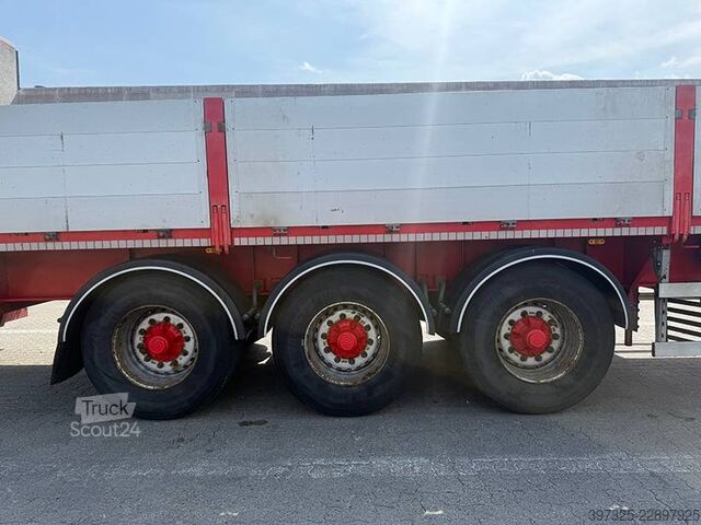 Platform trailer Kel-Berg 3 axle Extendable / Ausziehbarer auflieger