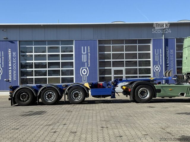 Semirimorchio a cassa mobile BROSHUIS MFCC-HD L2C8 Containerauflieger