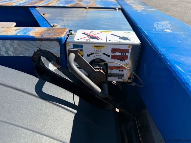 Semirimorchio a cassa mobile BROSHUIS MFCC-HD L2C8 Containerauflieger