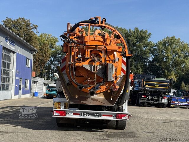 Vacuümtankwagen MAN TGS 26.400 6x4 BB Kanalreiniger Leistikow 15 m³