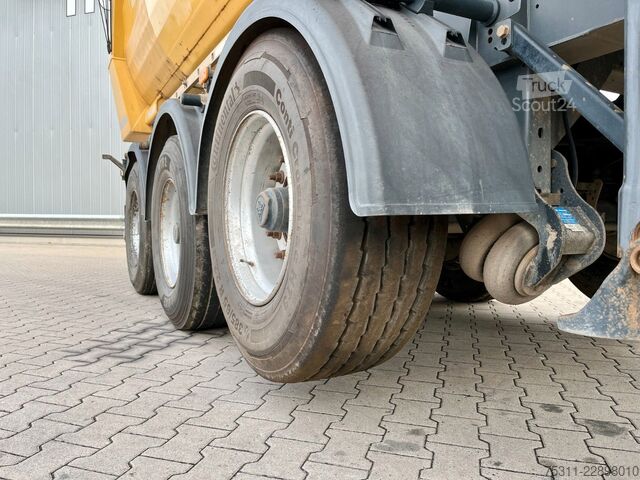 Polpriklopnik kiper MEILLER KISA3 25m³ Stahl*Luft/Lift*Rollplane*BPW*Stützen