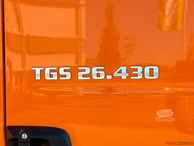 Kamion za specijalne namene MAN TGS 26.430/Pritsche6,10m/Lenkachse/ADR/NL16,4 to