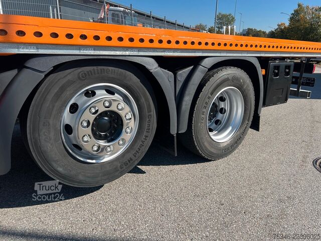 Kamion sa ravnom platformom MAN TGS 26.430/Pritsche6,10m/Lenkachse/ADR/NL16,4 to