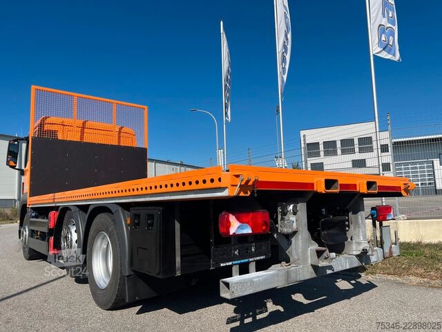 Kamion sa ravnom platformom MAN TGS 26.430/Pritsche6,10m/Lenkachse/ADR/NL16,4 to
