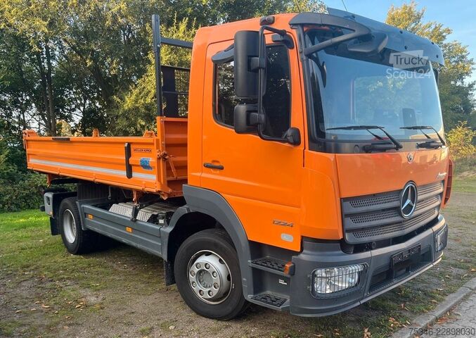 Dreiseitenkipper LKW MERCEDES-BENZ 1224 Meiller Kipper/2 x AHK/NL 5,7 to/Nur 11 tkm