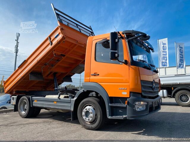 Camião basculante MERCEDES-BENZ 1224 Meiller Kipper/2 x AHK/NL 5,7 to/Nur 11 tkm