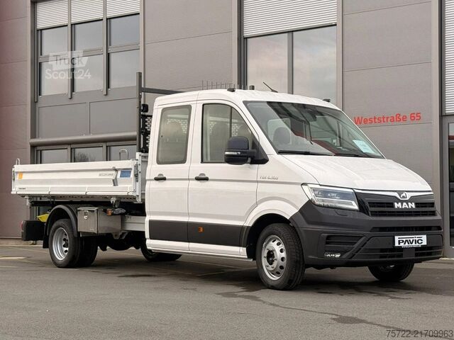 3-сторонній перекидач MAN TGE 6.160 4x2 SB DOKA Meiller 3-S Kipper