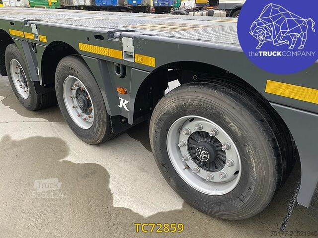 Platform trailer Kässbohrer SPA M