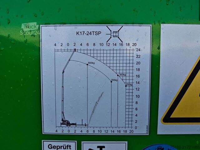 Terenski žerjav Klaas K17-24TS HR