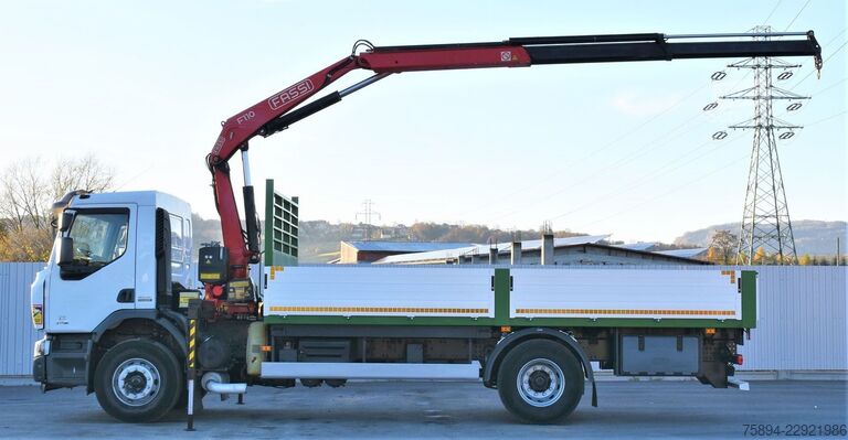 Krautuvas sumontuotas ant sunkvežimio RENAULT Premium 370* FASSI F110A.22 * TOPZUSTAND