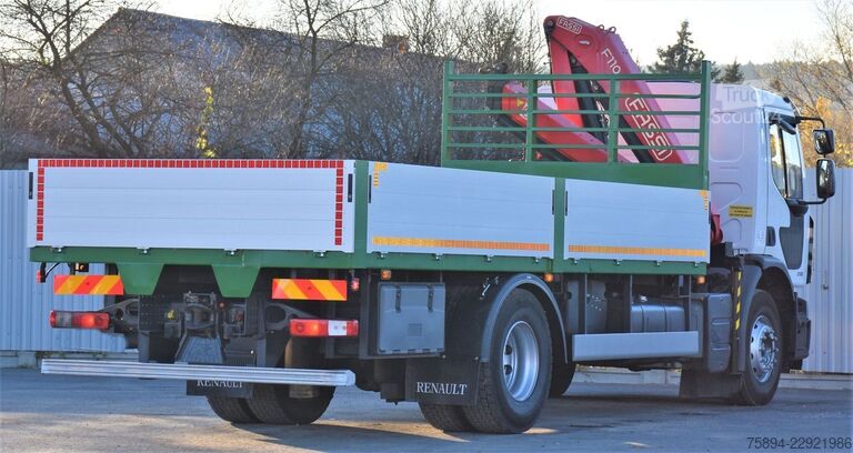 Krautuvas sumontuotas ant sunkvežimio RENAULT Premium 370* FASSI F110A.22 * TOPZUSTAND
