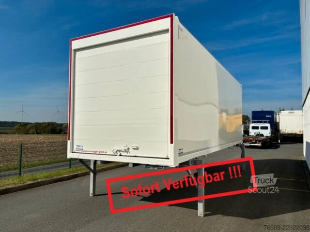 Reboque de carroçaria intercambiável SPIER Wechselbrücke Koffer