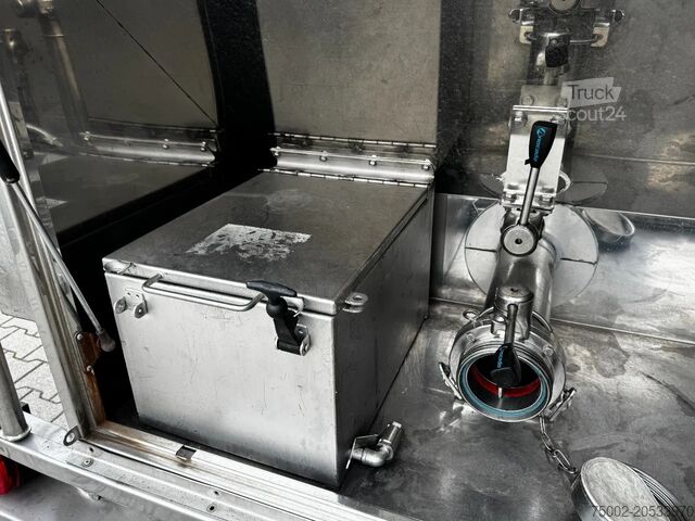 Citerne alimentaire Van Hool LEVENSMIDDEL / RVS Rahmen / Leergewicht: 5.860k...