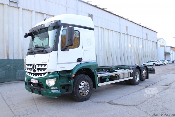 Swap body truck Mercedes-Benz Arocs 2546 Hydrodrive 6x4 Retarder Lift Lenk ADR