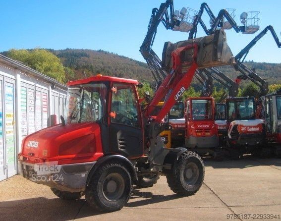 جرافة ذات عجلات JCB 407 * incl. Gabel * 4 in 1 Schaufel *vgl 406 409