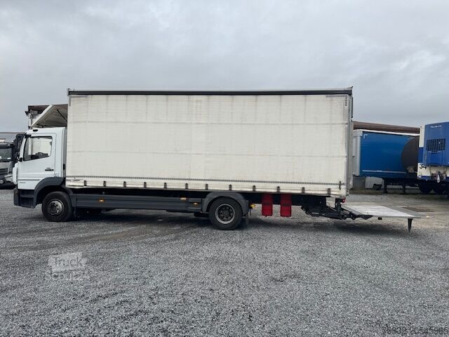 Vrachtwagen met dieplader & dekzeil Mercedes-Benz Atego 1524 BL Prit 7,3m Klima,Lbw 1,5 to