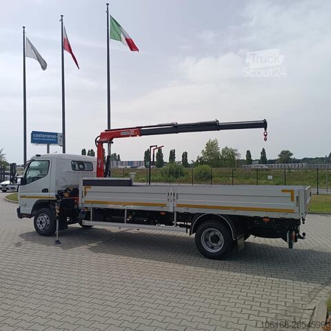 Camion-grue Fuso Canter 9C18 Fassi M40 Pritsche 4,5 m