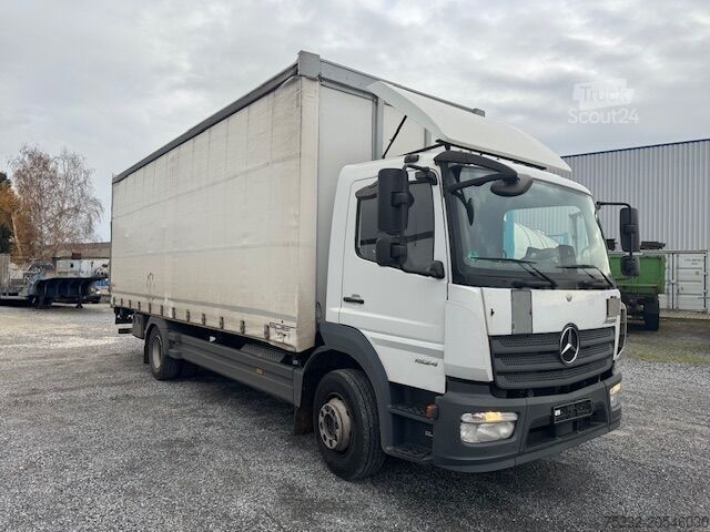 Грузовик с бортовой платформой и брезентом Mercedes-Benz Atego 1524 BL Prit 7,3m Klima,Lbw 1,5 to