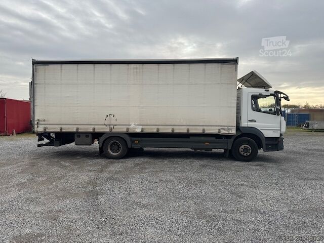LKW mit Pritsche & Plane Mercedes-Benz Atego 1524 BL Prit 7,3m Klima,Lbw 1,5 to